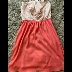 Express Strapless Summer Dress
